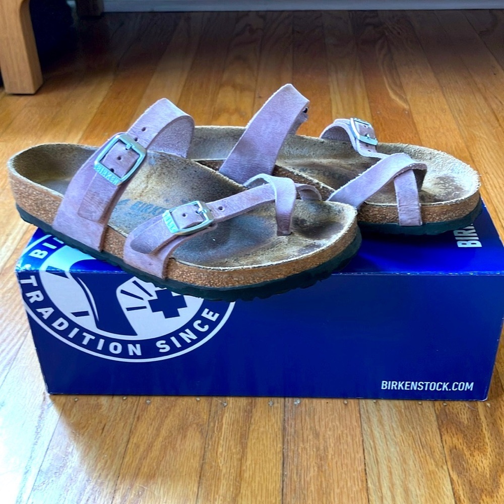 Birkenstock Mayari Lavender Leather size 36